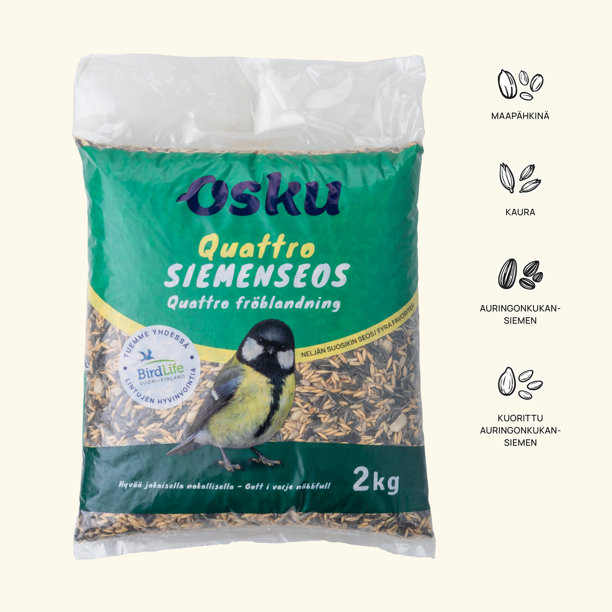 OSKU Quattro Siemenseos 2 kg