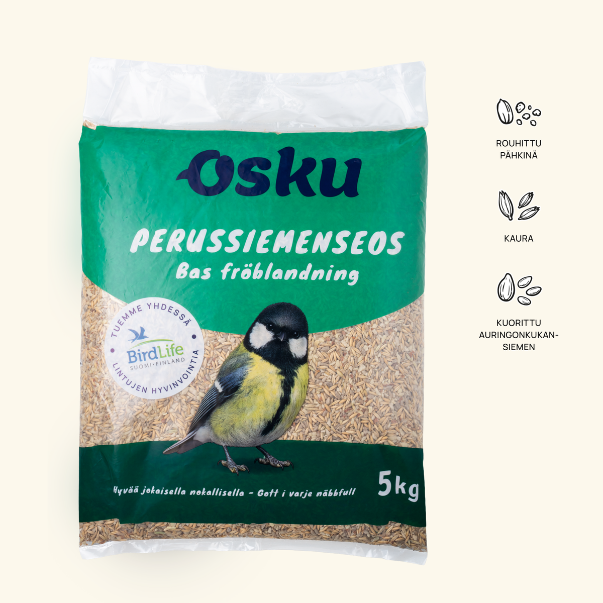 OSKU Perussiemenseos 5 kg