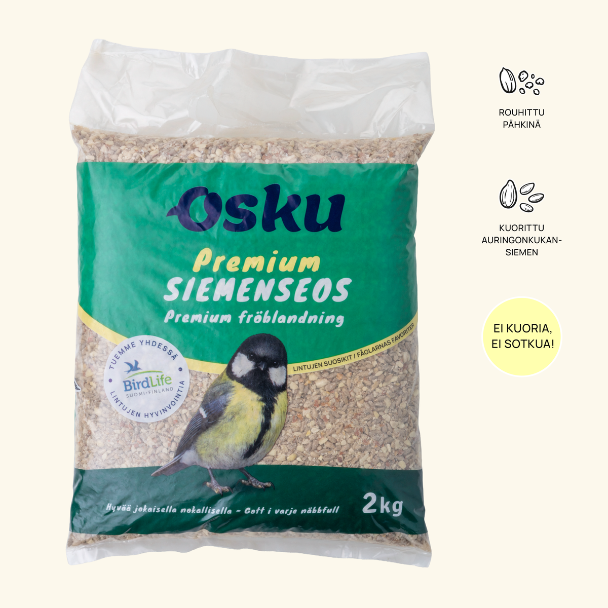 OSKU Premium Siemenseos 2 kg
