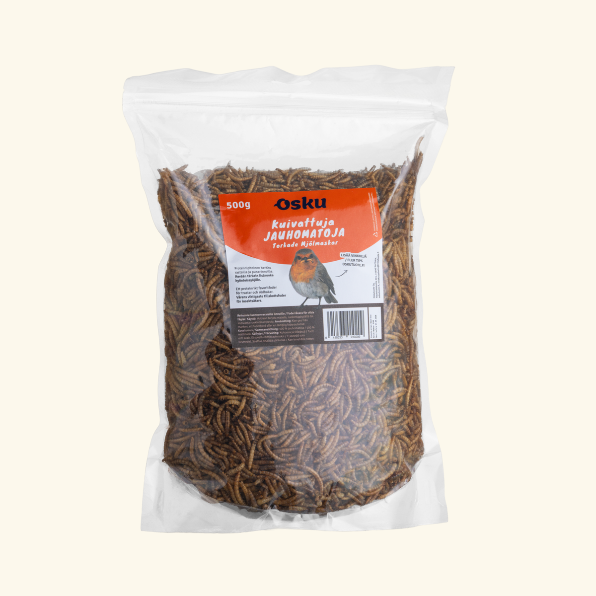 OSKU Kuivattuja Jauhomatoja 500 g