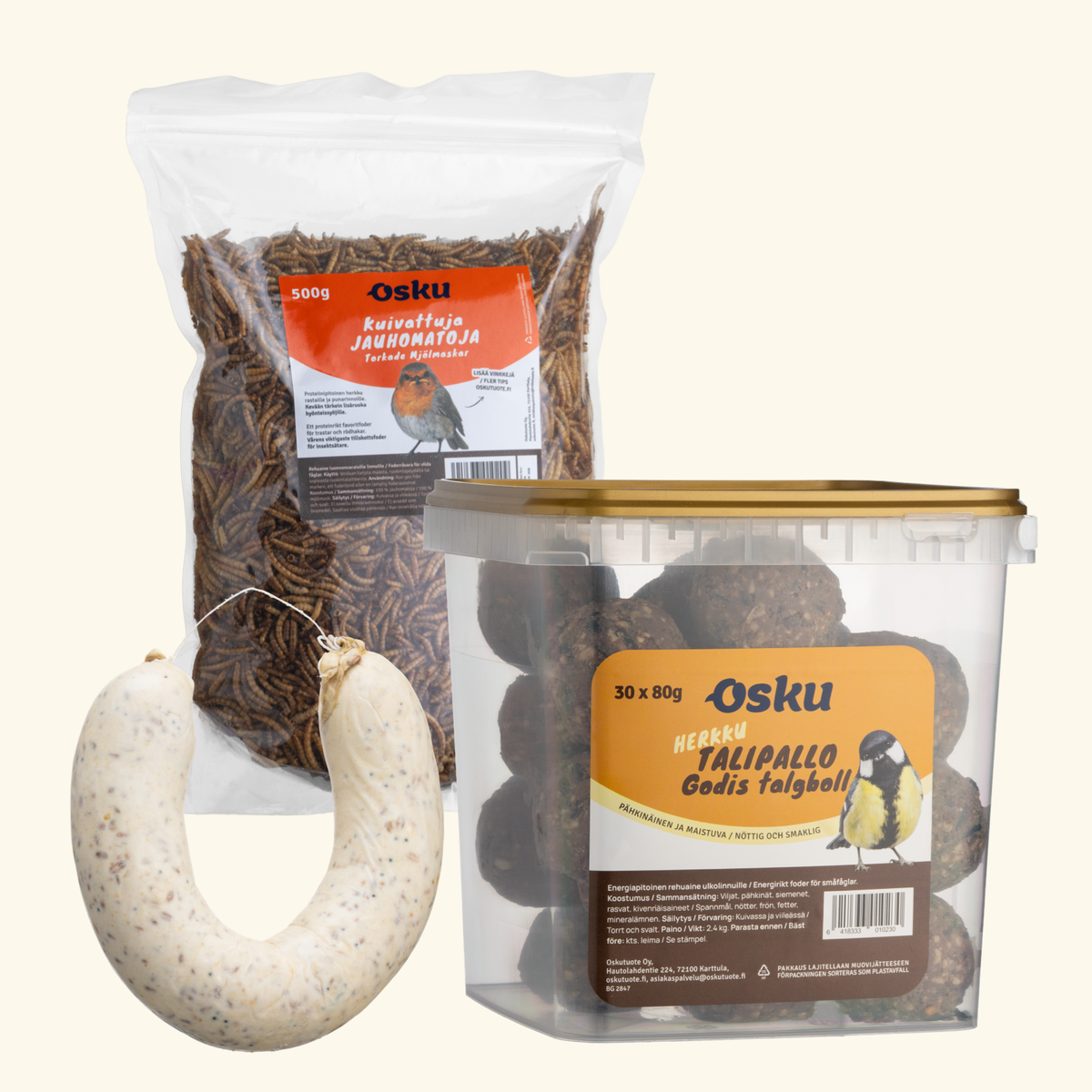 Oskun UUTUUDET -pakettitarjous